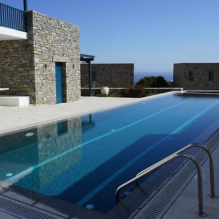 Paros-Memories-Neubau-Villen, Sportpool Aspro Chorio Dış mekan fotoğraf