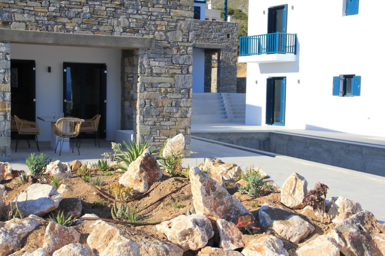Paros-Memories-Neubau-Villen, Sportpool Aspro Chorio Dış mekan fotoğraf