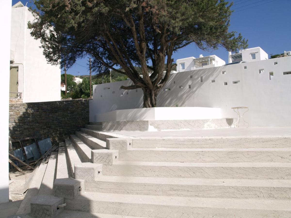 Paros-Memories-Neubau-Villen, Sportpool Aspro Chorio Dış mekan fotoğraf