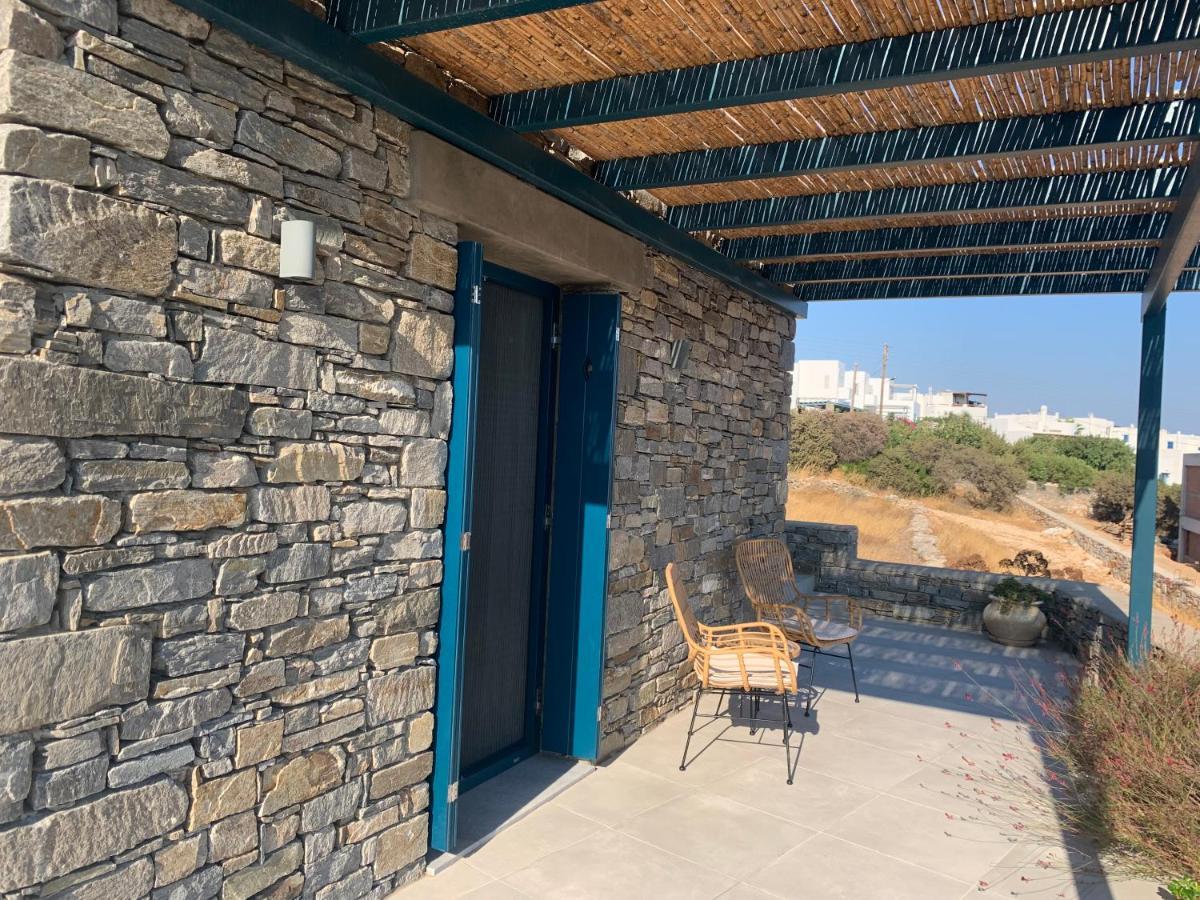 Paros-Memories-Neubau-Villen, Sportpool Aspro Chorio Dış mekan fotoğraf