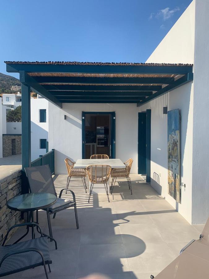 Paros-Memories-Neubau-Villen, Sportpool Aspro Chorio Dış mekan fotoğraf