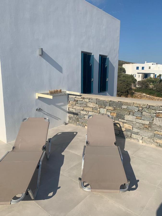 Paros-Memories-Neubau-Villen, Sportpool Aspro Chorio Dış mekan fotoğraf