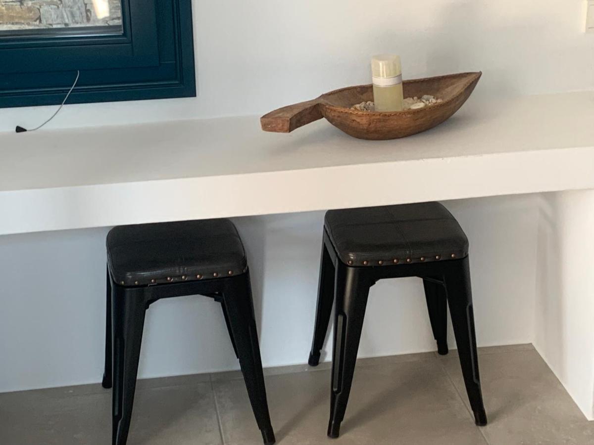 Paros-Memories-Neubau-Villen, Sportpool Aspro Chorio Dış mekan fotoğraf