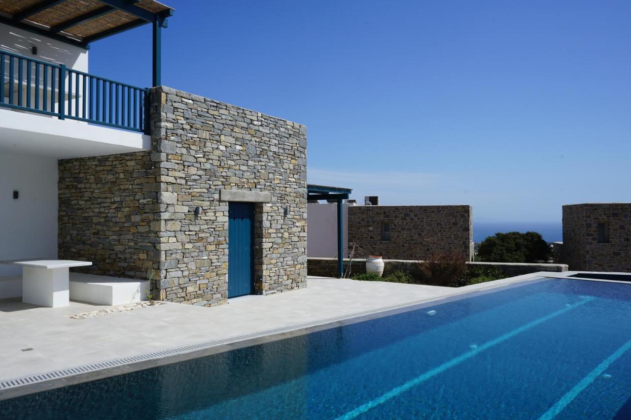 Paros-Memories-Neubau-Villen, Sportpool Aspro Chorio Dış mekan fotoğraf