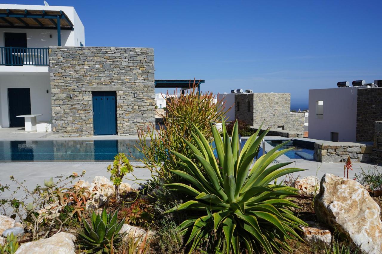 Paros-Memories-Neubau-Villen, Sportpool Aspro Chorio Dış mekan fotoğraf